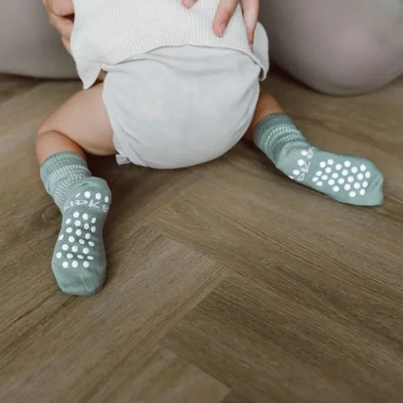 KipKep Anti-slip Blijf-Sokken - 18-24 Maanden - Grey