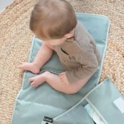 KipKep Napper Verschoonmatje + Luieretui Denim Blue