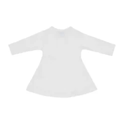 Klein Baby Jurk Rib - maat 50 - Natural White