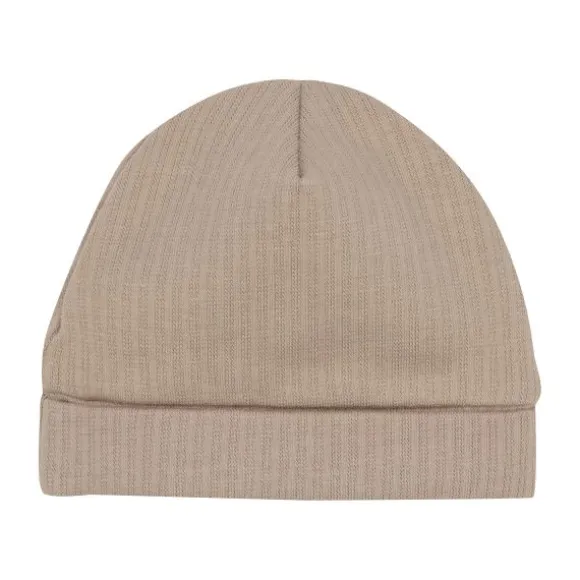 Klein Baby Mutsje Rib - maat 50/56 - Filipe Beige