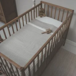 Koeka Amsterdam Wafel Wiegdeken - Cotton Fleece - Natural