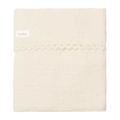 Koeka Elba Ledikantdeken - Lace - Naturel