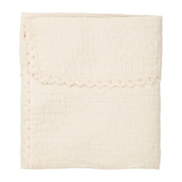 Koeka Elba Ledikantdeken - Lace - Naturel