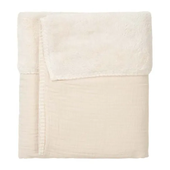 Koeka Faro Ledikantdeken - Teddy - Sage