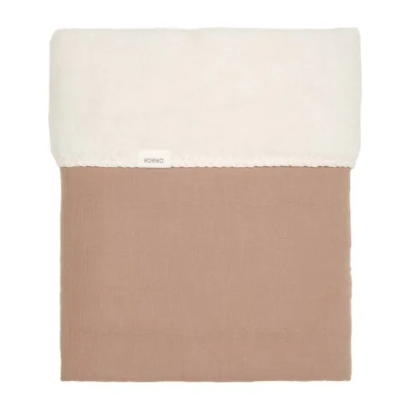 Koeka Faro Ledikantdeken - Teddy - Sage