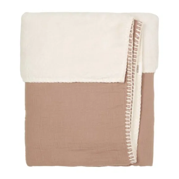 Koeka Faro Ledikantdeken - Teddy - Sage