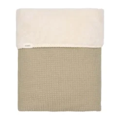 Koeka Ledikantdeken Teddy - Malaga - 100x150 cm - Sage