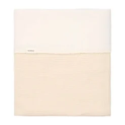 Koeka Malaga Ledikantdeken - 100 x 150 - Cotton Fleece - Warm White