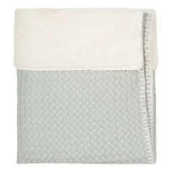 Koeka Oslo Ledikantdeken Wafel / Teddy Sand / Pebble