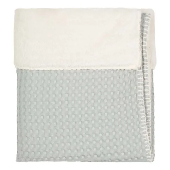 Koeka Oslo Ledikantdeken Wafel / Teddy Sand / Pebble