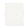 Koeka Ruffle Ledikantlaken Warm White 110 x 140 cm
