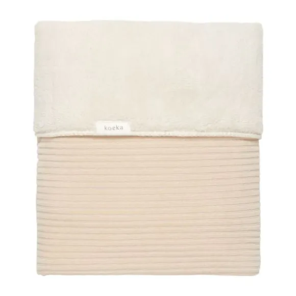 Koeka Vik Teddy Wiegdeken Sand
