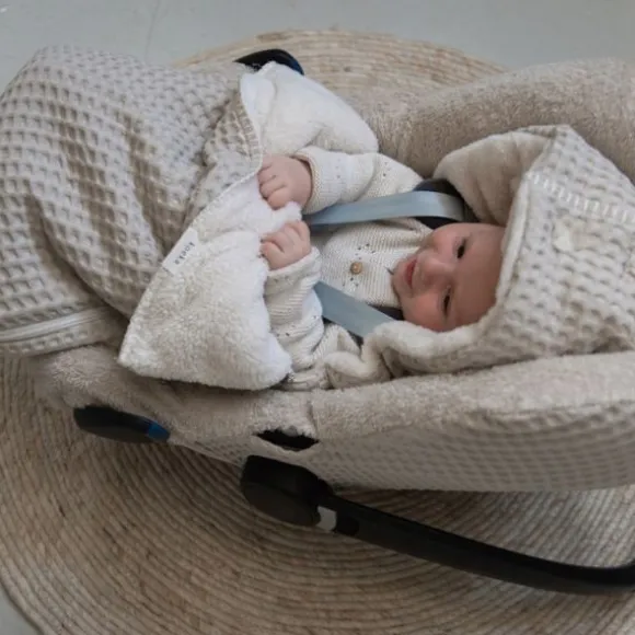 Koeka Voetenzak 0+ 3/5 Punts Wafel/Teddy Oslo - Sand