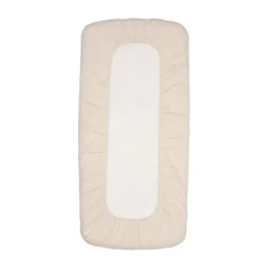 Koeka Wieg Hoeslaken - Lind Warm White 40x80 cm