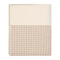 Koeka Wiegdeken - Cotton Fleece Wafel Amsterdam - Crumble