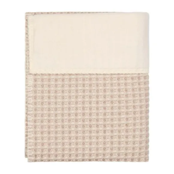 Koeka Wiegdeken - Cotton Fleece Wafel Amsterdam - Crumble
