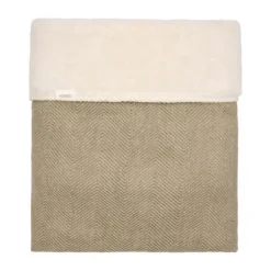 Koeka Wiegdeken Teddy - Montreal - 75x100 cm - Moss