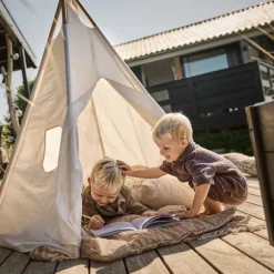 Leander Woodland Dekbedovertrek - Cappuccino - 70 x 100 cm