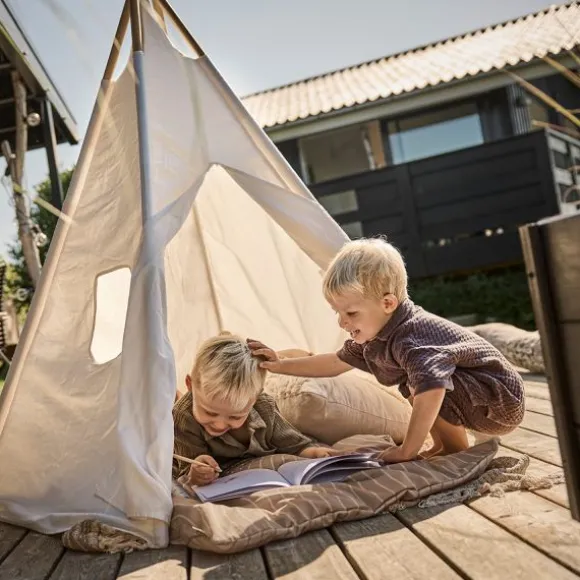 Leander Woodland Dekbedovertrek - Cappuccino - 70 x 100 cm