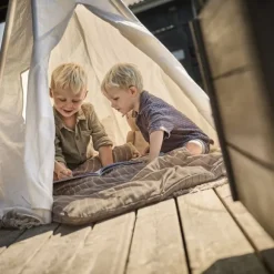 Leander Woodland Dekbedovertrek - Cappuccino - 70 x 100 cm