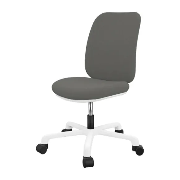 Life Time Burostoel - Model Comfort - Grijs / Wit