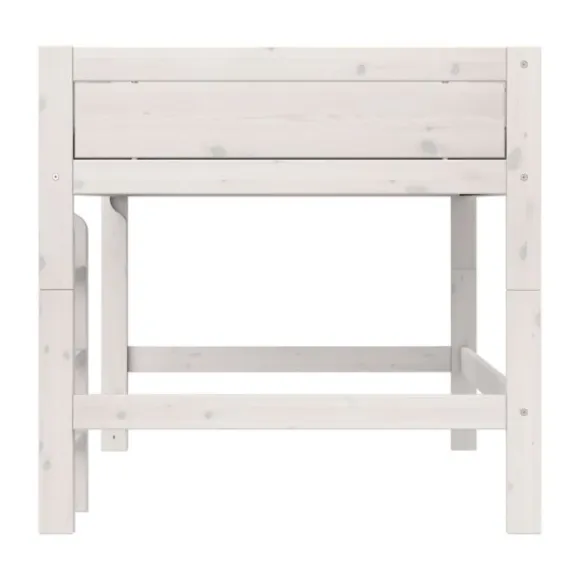 Life Time Halfhoogslaper Deluxe - White Wash - 120 cm