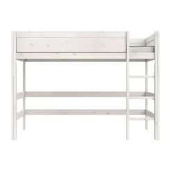 Life Time Hoogslaper Deluxe - White Wash - 152 cm - 120 cm