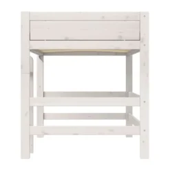 Life Time Hoogslaper Deluxe - White Wash - 152 cm - 120 cm