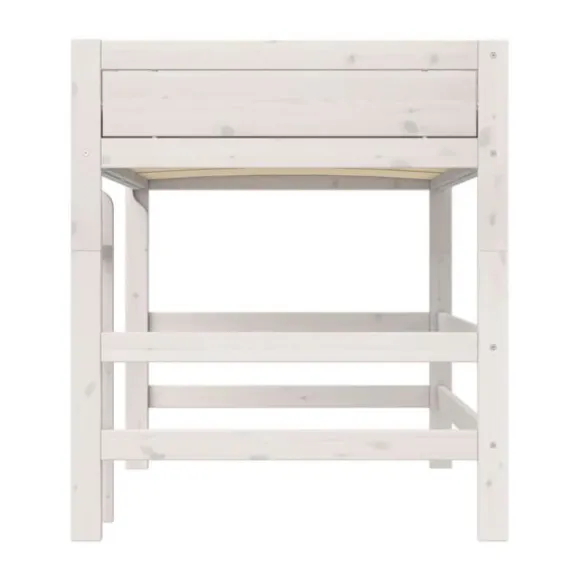 Life Time Hoogslaper Deluxe - White Wash - 152 cm - 120 cm