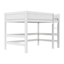 Life Time Hoogslaper Deluxe - White Wash - 152 cm - 120 cm