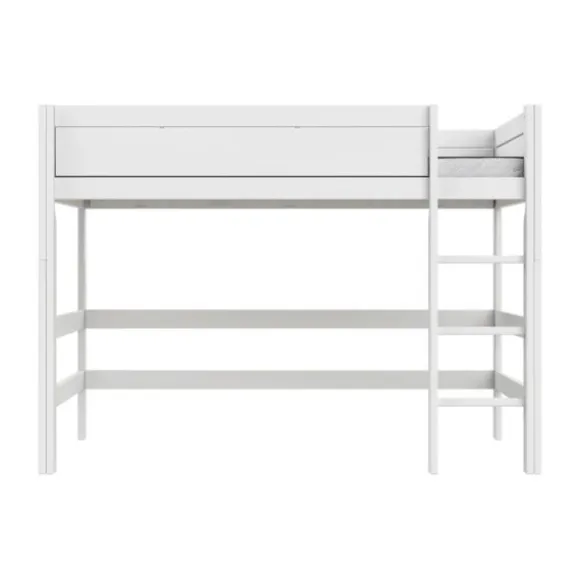 Life Time Hoogslaper Deluxe - White Wash - 152 cm - 120 cm