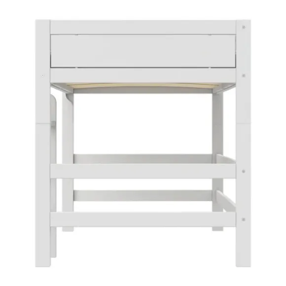 Life Time Hoogslaper Deluxe - White Wash - 152 cm - 120 cm