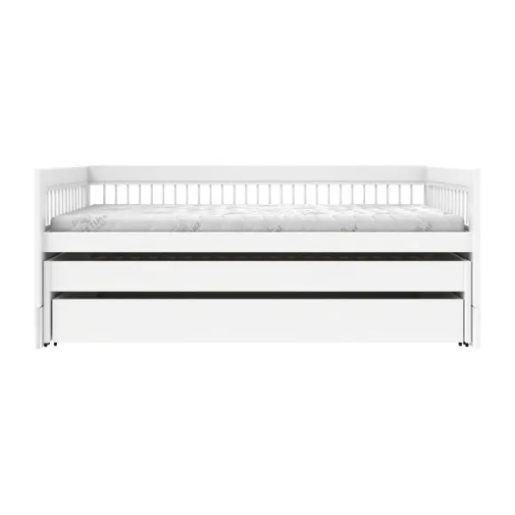 LifeTime Breeze Kajuitbed – Logeerbed en bedlade – Luxe lattenbodem