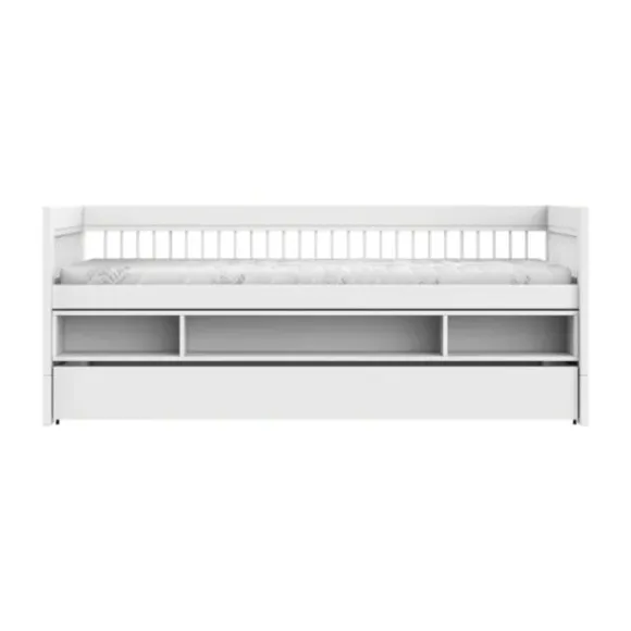 LIFETIME Breeze Kajuitbed Met Bedlade - Wit