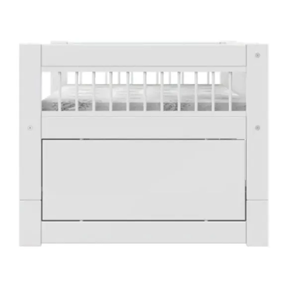 LIFETIME Breeze Kajuitbed Met Bedlade - Wit