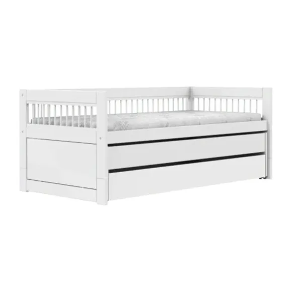 LIFETIME Breeze Kajuitbed Met Logeerbed - Wit