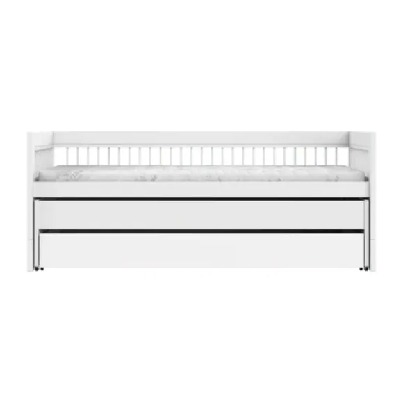 LIFETIME Breeze Kajuitbed Met Logeerbed - Wit