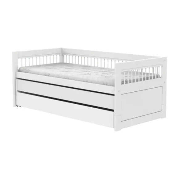 LIFETIME Breeze Kajuitbed Met Logeerbed - Wit