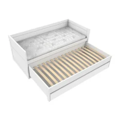 LIFETIME Breeze Kajuitbed Met Logeerbed - Wit