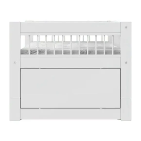 LIFETIME Breeze Kajuitbed Met Logeerbed - Wit