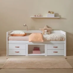 LIFETIME Breeze Kajuitbed Met Opberging - Wit