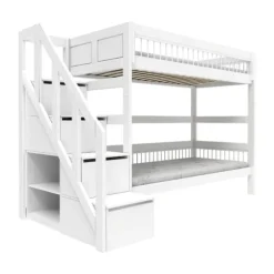 LifeTime Breeze Stapelbed – Trapkast – Rolbodem