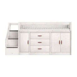 LIFETIME Halfhoogslaper – All‑In‑One / Premium White Wash