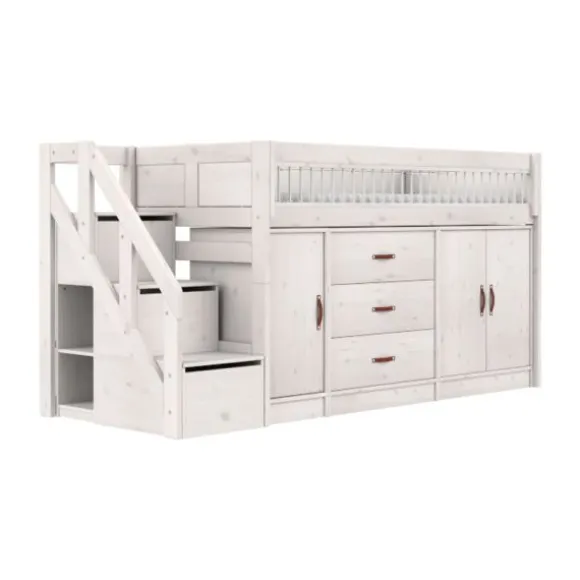 LIFETIME Halfhoogslaper – All‑In‑One / Premium White Wash