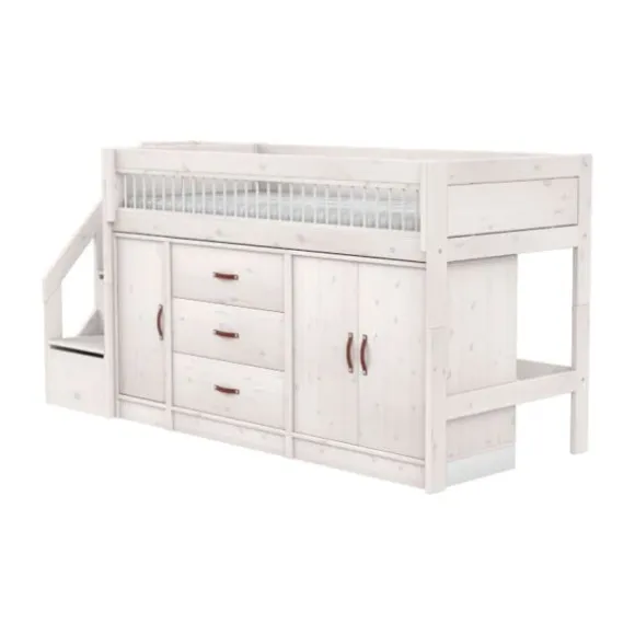 LIFETIME Halfhoogslaper – All‑In‑One / Premium White Wash