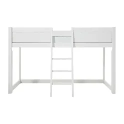 LIFETIME Kidsrooms 4 in 1 Bedcombinatie Met Dak Wit Gelakt