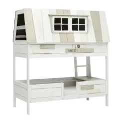 LIFETIME Kidsrooms Avonturenbed Hangout Luxe Wit Gelakt