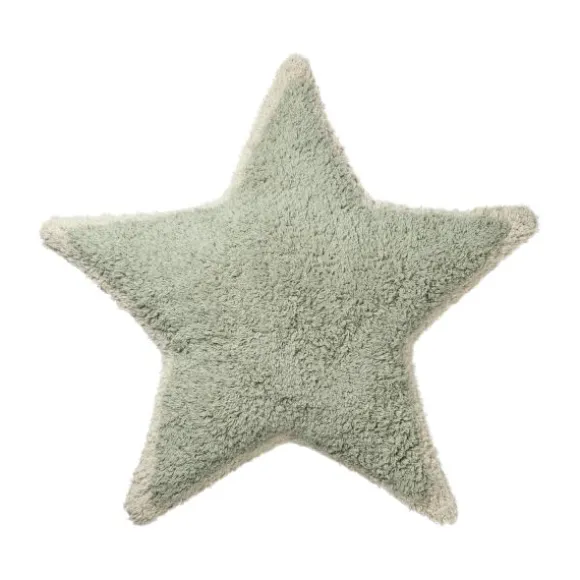 LIFETIME Kidsrooms Essence Kussen - Ster - Sage Blue