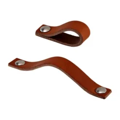 LIFETIME Kidsrooms Handgreep Leder Robust Cognac