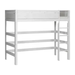 LIFETIME Kidsrooms Hoogslaper Rechte Trap Wit Gelakt